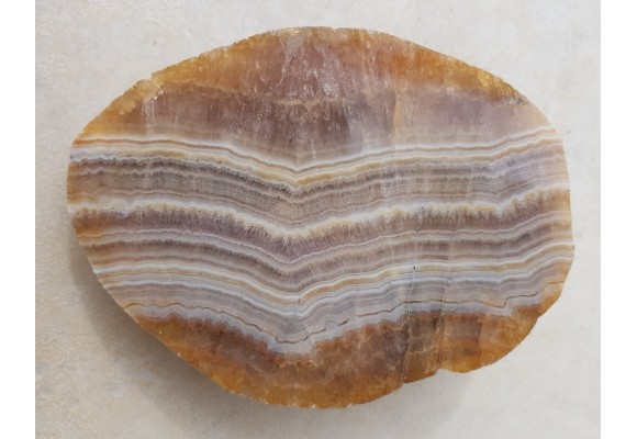 Agat "rzeczny" z Bobru w Sudetach (river agate)