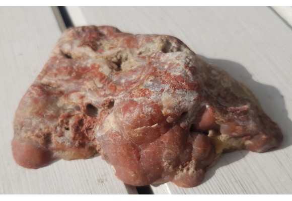 Agat "rzeczny" z Bobru w Sudetach (river agate)