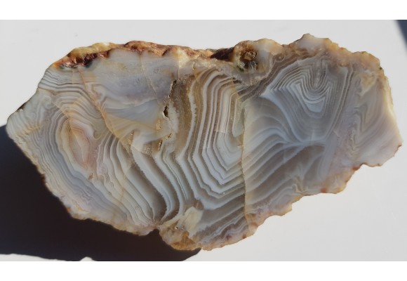 Agat "rzeczny" z Bobru w Sudetach (river agate)