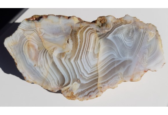 Agat "rzeczny" z Bobru w Sudetach (river agate)
