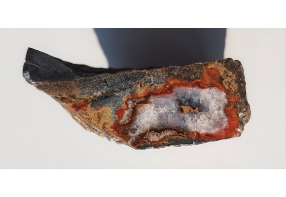 Agat żyłowy z Borówna