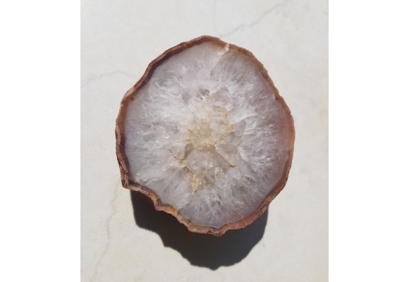 Agat z Gorzuchowa z aluwiów rzeki Ścinawki