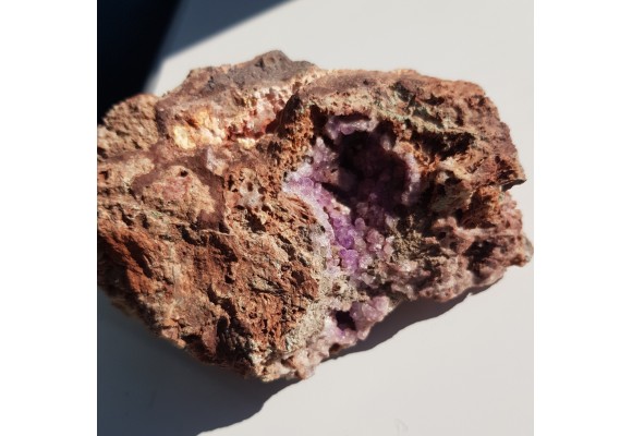 Ametyst z Sokołowca w Górach Kaczawskich