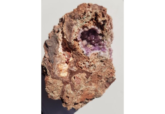 Ametyst z Sokołowca w Górach Kaczawskich