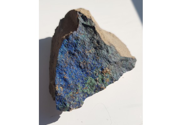 Azuryt i malachit z Leszczyny k. Złotoryi