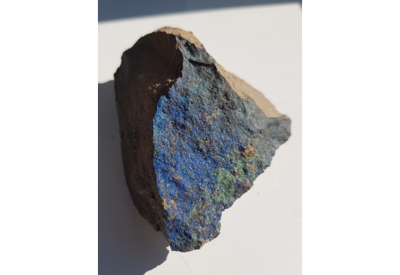 Azuryt i malachit z Leszczyny k. Złotoryi