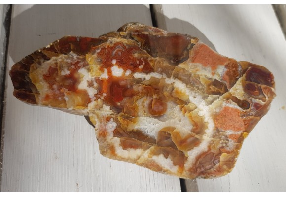 Agat "rzeczny" z Bobru w Sudetach (river agate)