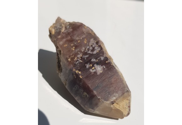 Żelazisty kwarc dymny z Wojanowa k. Jeleniej Góry