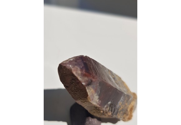 Żelazisty kwarc dymny z Wojanowa k. Jeleniej Góry