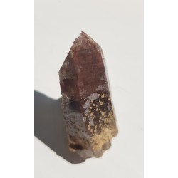 Żelazisty kwarc dymny z Wojanowa k. Jeleniej Góry