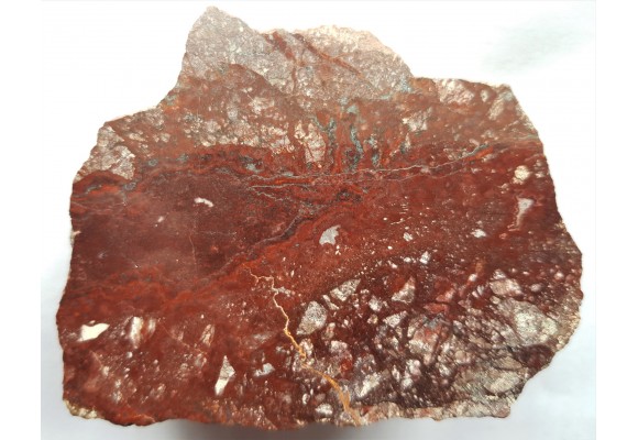 Polerowany fragment żyły ankerytowej z Wilczej