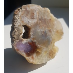 Agat "rzeczny" z Bobru w Sudetach (river agate)