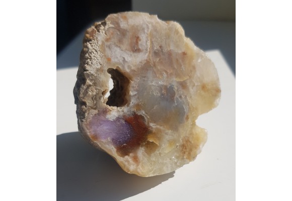 Agat "rzeczny" z Bobru w Sudetach (river agate)