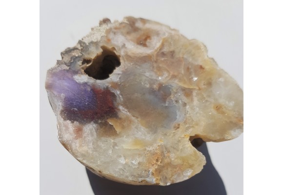 Agat "rzeczny" z Bobru w Sudetach (river agate)