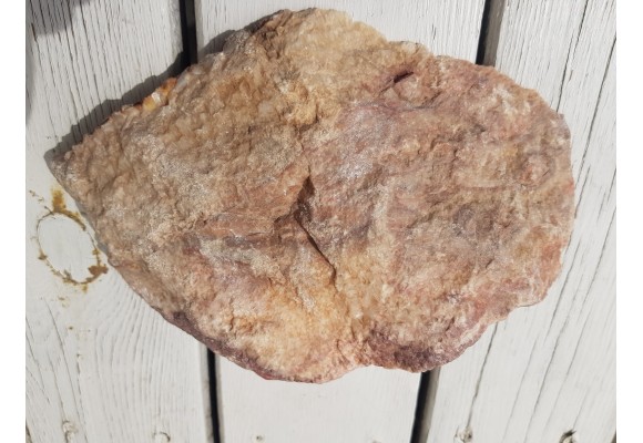 Polerowany okaz różanki zelejowskiej