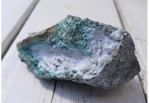 Hydrocynkit z Ciechanowic k. Miedzianki sudeckiej