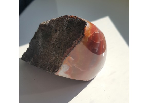 Agat żyłowy z Kamiennej Góry