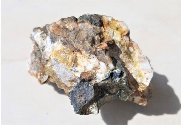 Graftonit i beusyt z Lutomii Grn.