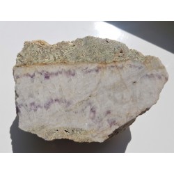 Żyła kwarcowo-ametystowa z Masywu Ślęży