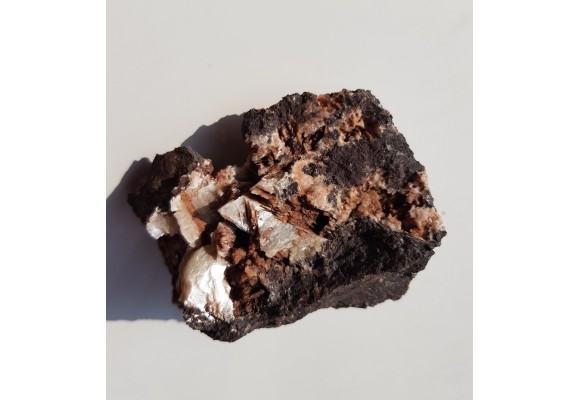 Heulandyt z Mrówieńca k. Kłodzka