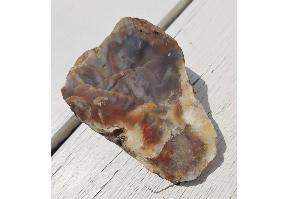 Agat "rzeczny" z Bobru w Sudetach (river agate)