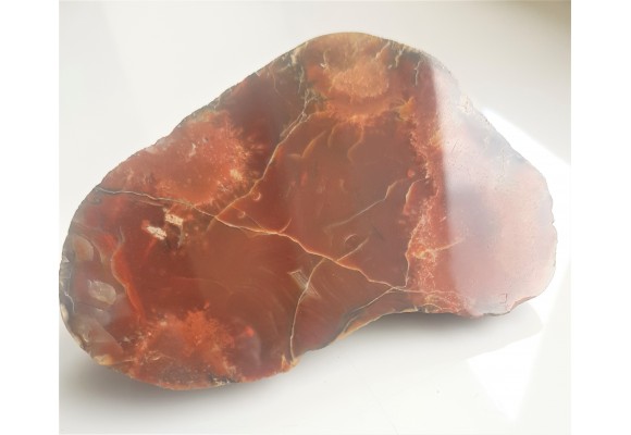 Karneol z aluwiów Nysy Kłodzkiej, zb. Pilce