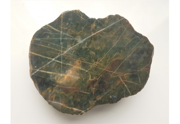 Zielony jaspis z okolic Kamiennej Góry