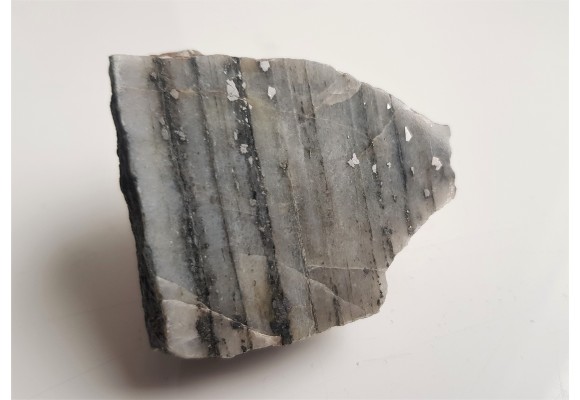 Okruszcowana skała ze złoża Budniki k. Kowar