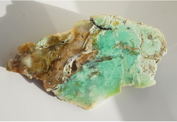 Chryzopraz z wyjątkowej lokalizacji