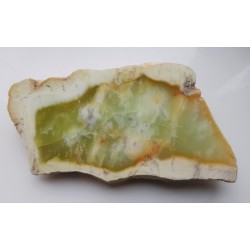 Chryzopraz z aluwiów Nysy Kłodzkiej