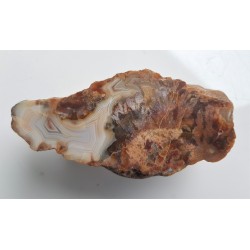 Agat "rzeczny" z Bobru w Sudetach (river agate)