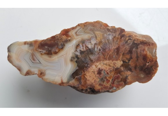 Agat "rzeczny" z Bobru w Sudetach (river agate)