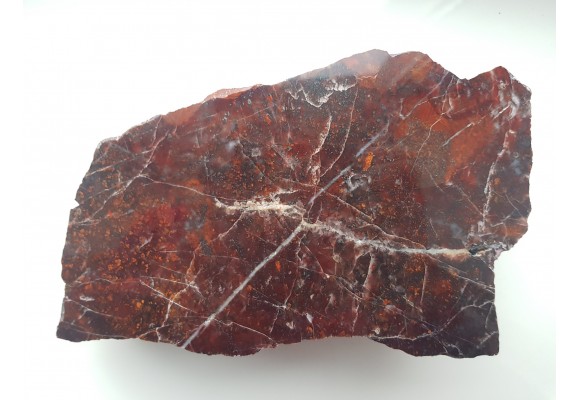 Nakrapiany, szklisty jaspis z kulmu niecki śródsudeckiej