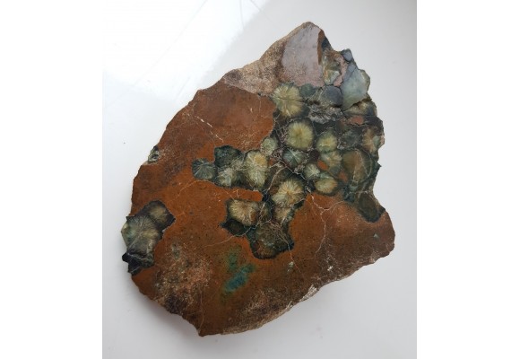 Zielony kwarc gwiaździsty z Czech