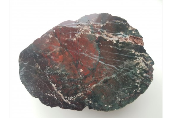 Zielony jaspis z okolic Kamiennej Góry