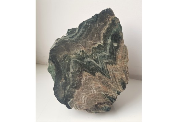 Piękny fałd szewronowy na kontakcie łupków i gnejsów z Kowar