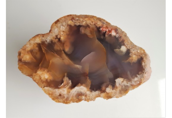 Agat "rzeczny" z Bobru w Sudetach (river agate)