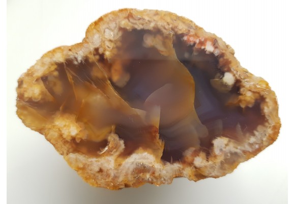 Agat "rzeczny" z Bobru w Sudetach (river agate)