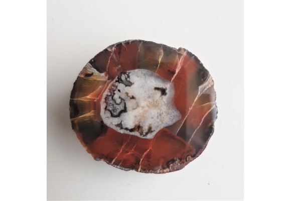 Agat z Gorzuchowa z aluwiów rzeki Ścinawki