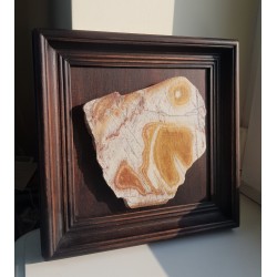 Obraz z ozdobną skałą kwarcowo-serycytową z okolic Łażan