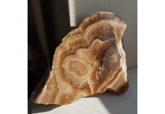 Polerowana polewa jaskiniowa z Raciszyna