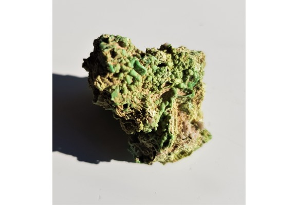 Botryoidalne, masywne skupienia piromorfitu z Miedzianki sudeckiej