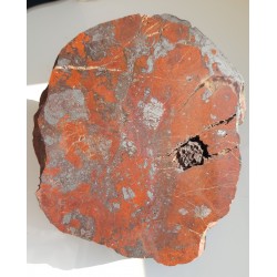 Czerwony jaspis z hematytem z kulmu niecki śródsudeckiej