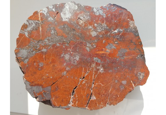 Czerwony jaspis z hematytem z kulmu niecki śródsudeckiej