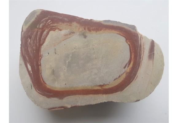 Otoczak piaskowca ze zlepieńców kulmu z pierścieniami Lieseganga