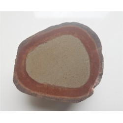 Otoczak piaskowca ze zlepieńców kulmu z pierścieniami Lieseganga