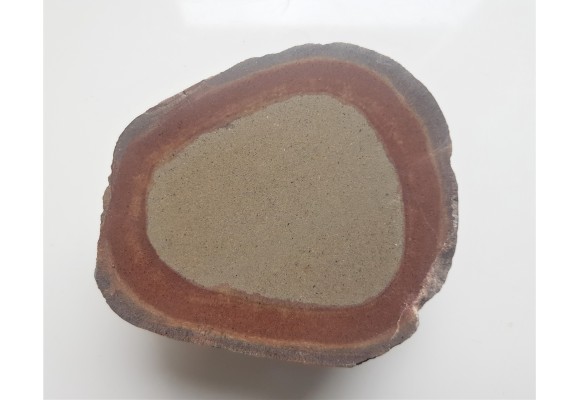 Otoczak piaskowca ze zlepieńców kulmu z pierścieniami Lieseganga