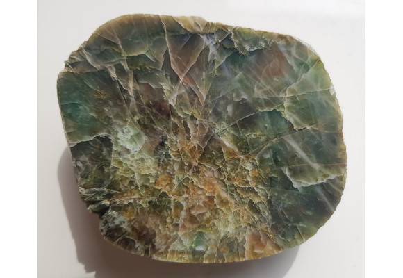 Zielony kwarc z aluwiów Nysy Kłodzkiej