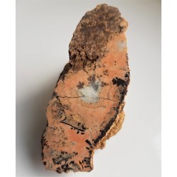 Różowy baryt z kamieniołomu Józefka w Górach Świętokrzyskich