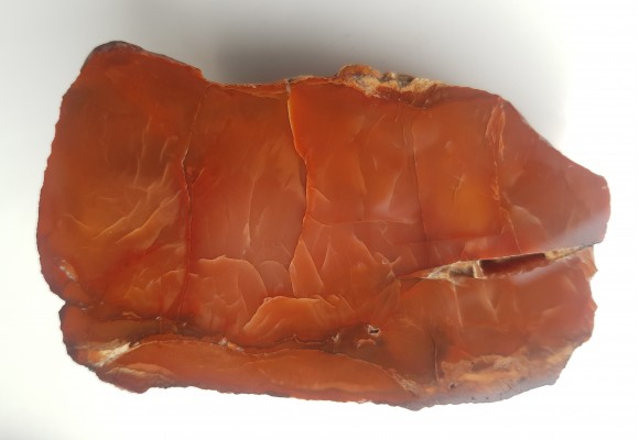 Karneol z aluwiów Nysy Kłodzkiej, zb. Pilce